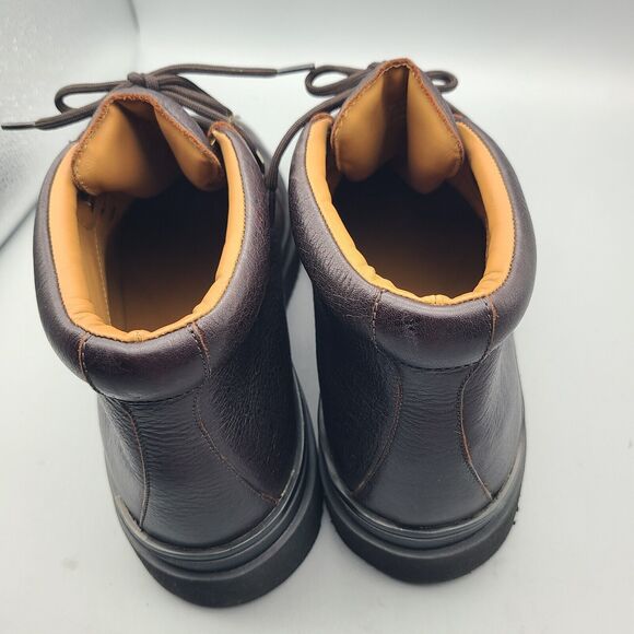 Allen Edmonds Men\'s Boots Knox Leather Sneaker Polo Brown Leather Sz 10.5 New main image 10